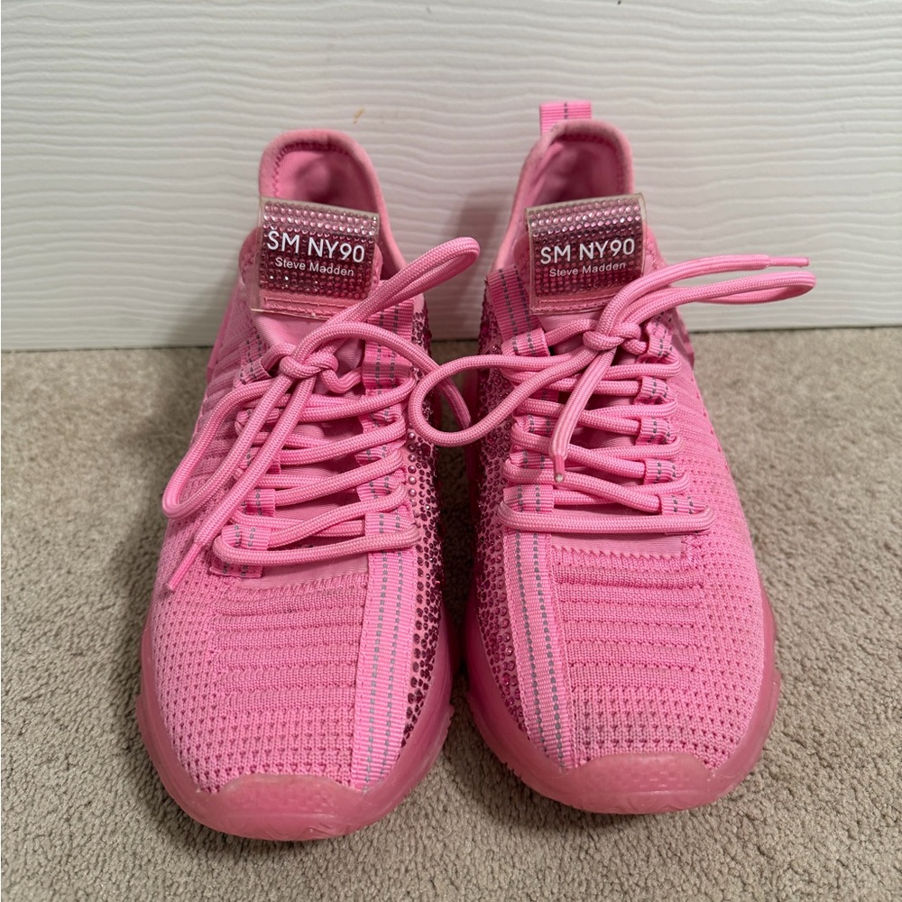 Steve Madden Vibrant Pink Sneakers